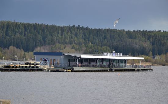 Речной вокзал с яхт-клубом появился в городе Сортавала