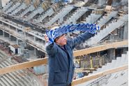 Выездное совещание губернатора Санкт-Петербурга Георгия Полтавченко на строительстве стадиона Зенит-Арена