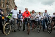 Большой Велопарад – 2016 стартовал в Санкт-Петербурге.