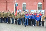 Яростный стройотряд к работе готов. В Петербург прибыло 250 студентов из 11 регионов России, Узбекистана и Беларуси.