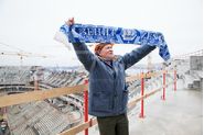 Выездное совещание губернатора Санкт-Петербурга Георгия Полтавченко на строительстве стадиона Зенит-Арена